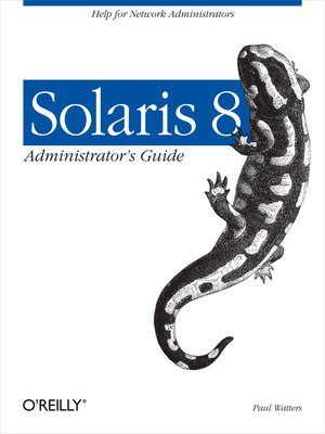 cover image of Solaris 8 Administrator's Guide